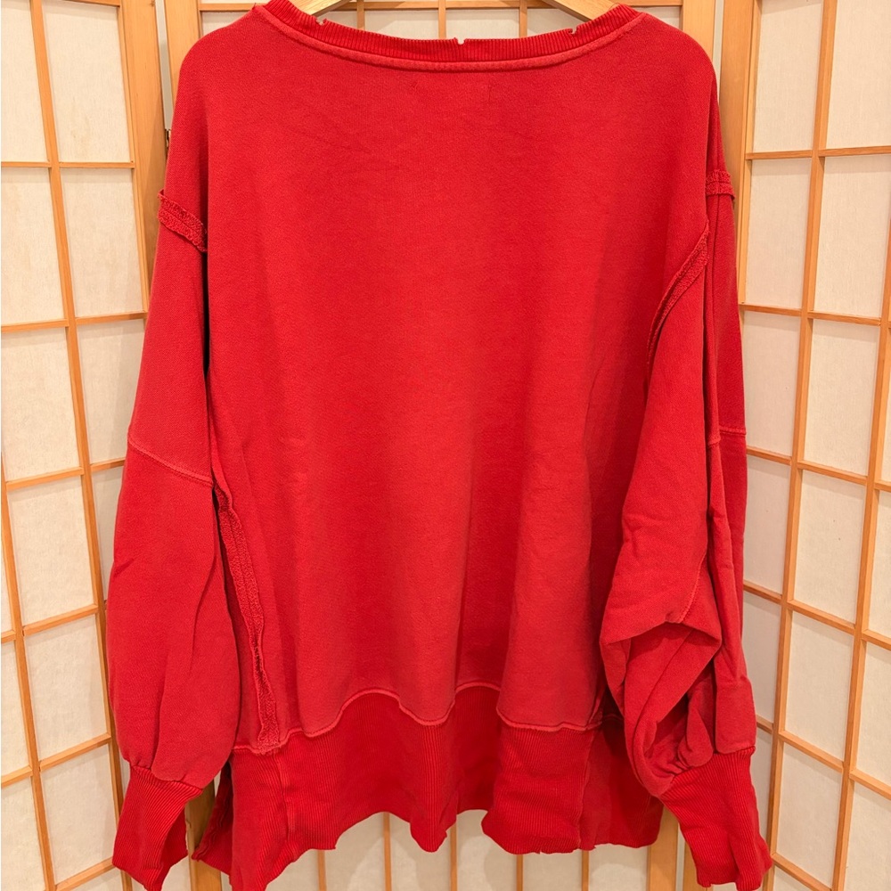 NWOT Free People We The Free Camden Sweatshirt - Picture 3 of 7
